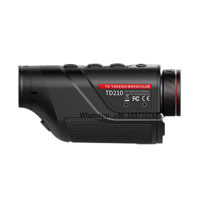 Hunting Thermal Imaging Scope - TD210 กล้องส่องทางไกลแบบตาเดียวขนาดเล็ก ใช้เทคโนโลยีการถ่ายภาพความร้อนแบบพกพา กล้องอินฟราเรดสำหรับมองเห็นในเวลากลางคืน กล้องถ่ายภาพความร้อนสำหรับใช้ในการล่าสัตว์