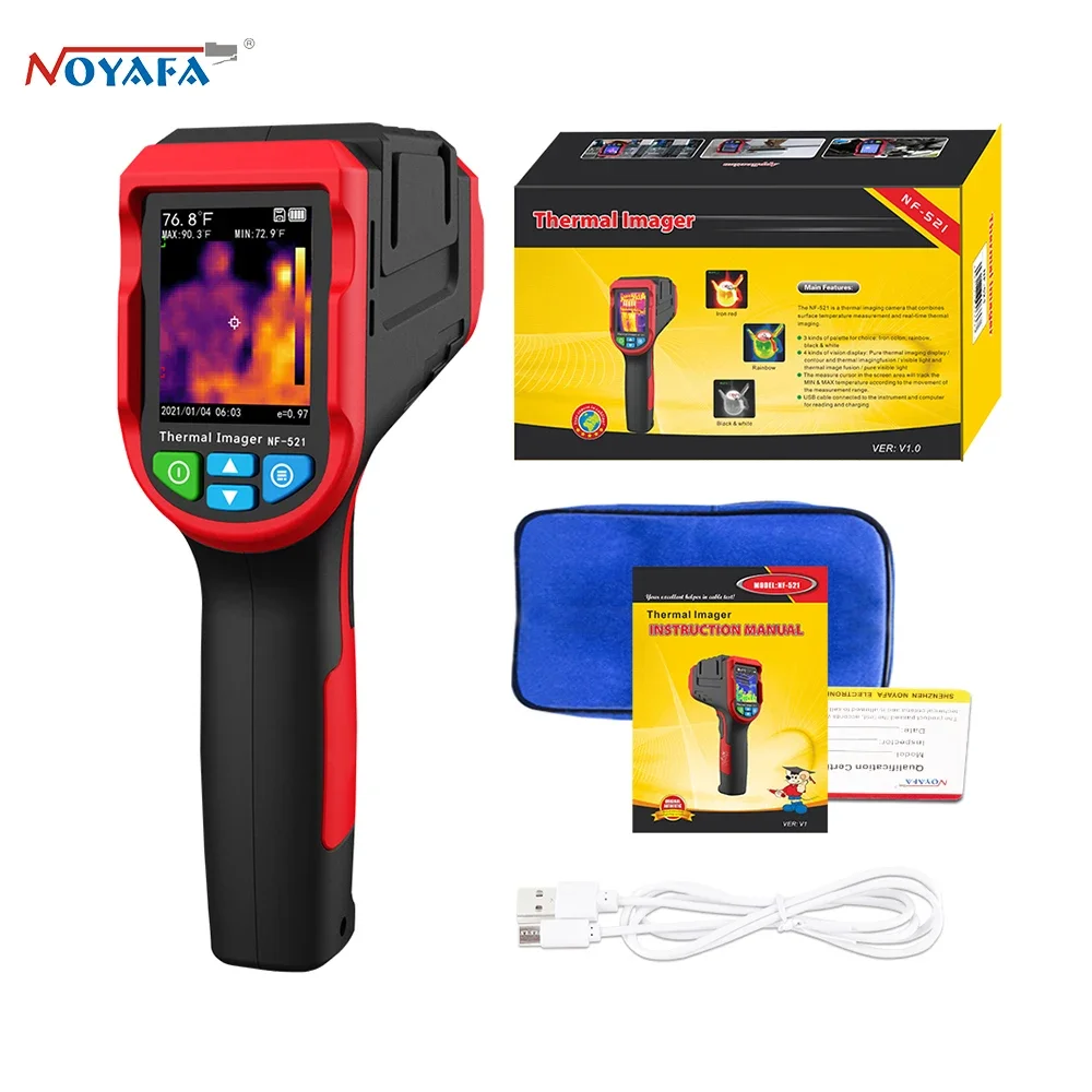 กล้องถ่ายภาพความร้อน NOYAFA NF - Nf 521 Thermal Imaging Camera บทวิจารณ์และราคา