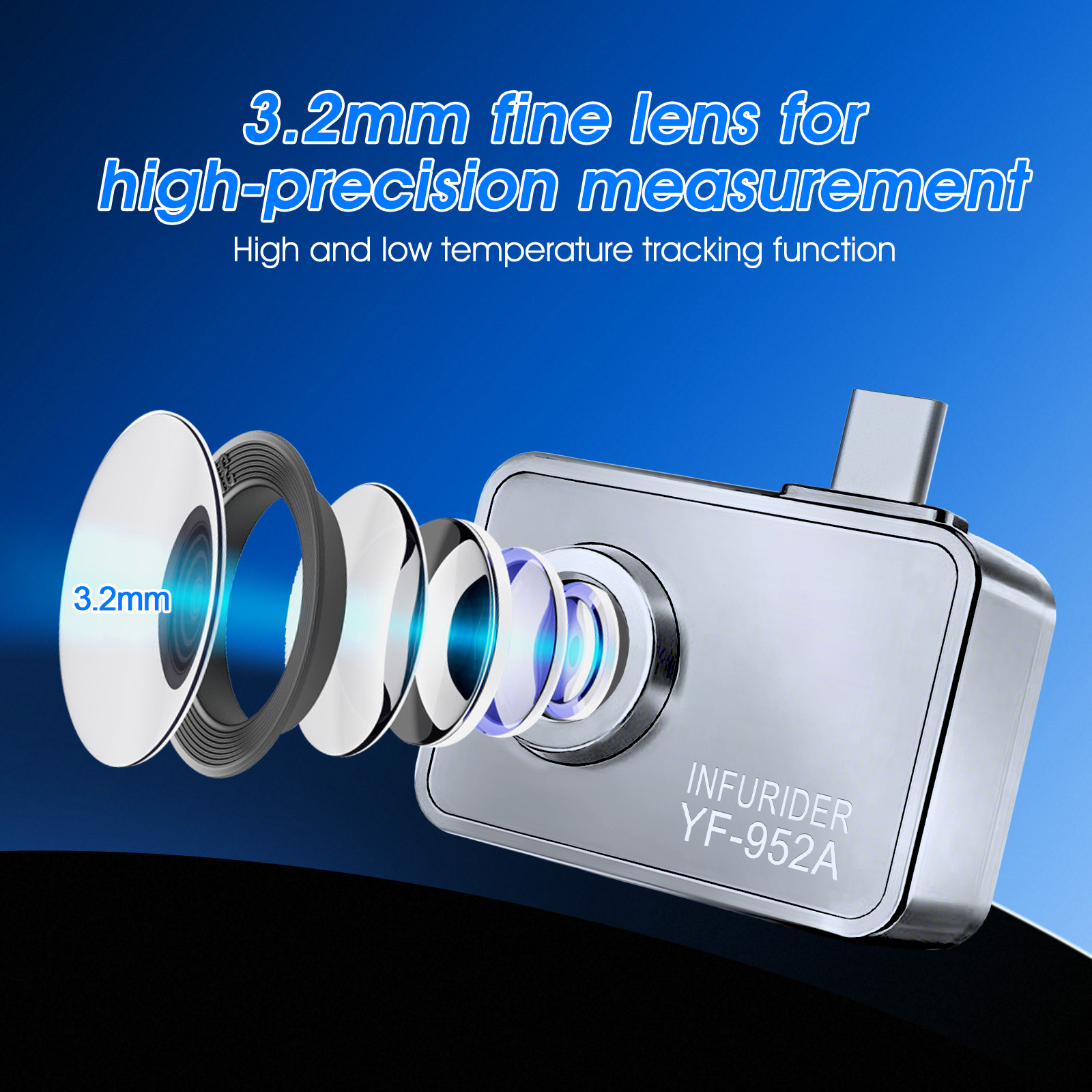 กล้องถ่ายภาพความร้อน ความละเอี - Thermal Imaging Camera 256X192 บทวิจารณ์และราคา